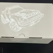 Mattel Creations Hot Wheels: Daniel Arsham Etroded Mustang & Porshe Safari (NEW)