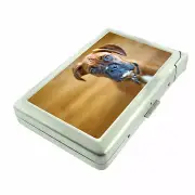 Dog Boxer 01 Cigarette Case w/ Built In Lighter