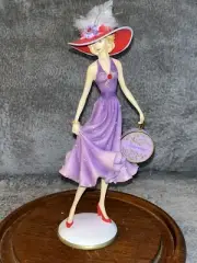 HAMILTON COLLECTION "SATURDAY'S HAT IS WORN AT NIGHT" WITH COA (Base Not Incl.)