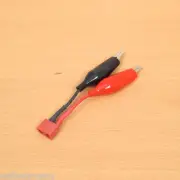 Connector Adaptor Plug Converter Deans T female to Mini Crocodile Clips (682440)