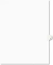 Avery Legal Dividers, Premium Individual Tab Titles, Letter Size, Side Tabs, ...