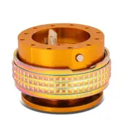 NRG STEERING WHEEL QUICK RELEASE GEN 2.1 W/HARDWARE ROSE GOLD/NEO CHROME PYRAMID