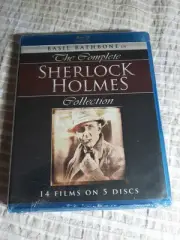 THE COMPLETE SHERLOCK HOLMES COLLECTION.Bluray.5Disc.Brand New,Sealed.Reg A