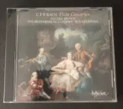 CPE Bach Flute Concertos Rachel Brown Music CD Hyperion 2000 NEW