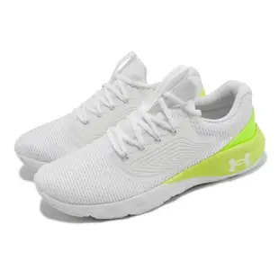 【UNDER ARMOUR】慢跑鞋 Charged Vantage 2 男鞋 銀白 綠 路跑 運動鞋 UA(3024873107)