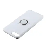 Shockproof Pure Liquid Silicone Protective Case For Iphone 7 Plus / 8 Plus With Invisible Holder(White)
