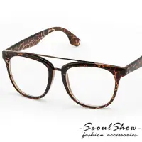 在飛比找momo購物網優惠-【Seoul Show首爾秀】Flat Top平光眼鏡(20