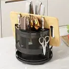 Knife Holder Block Kitchen Accessories Storage Organizer Stainless Rack Stand