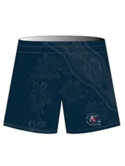 Navy Indigenous Sublimated Shorts With Logo