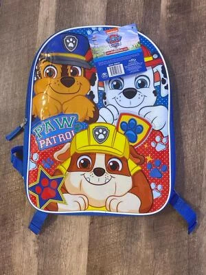 Paw Patrol Collage Pattern - Nickelodeon Backpack -Brand New