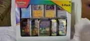 Pokemon TCG Scarlet & Violet Paldea Friends Mini Tin 5-Pack New Factory Sealed