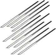 Blooy - 10 Pieces 801214 HSS Straight Cut Blade Knife For Lectra Vector VT5000 Automatic Cutting Machine 296x7x2 mm