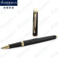 在飛比找momo購物網優惠-【WATERMAN】雋雅系列 麗雅黑金夾 鋼珠筆 法國製造(