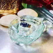 Genuine 925 Sterling Silver Untreated Sapphire Gemstone Chunky Ring Size 9.25