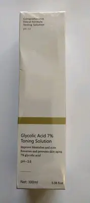 Luobo Glycolic Acid Toning Solution Reverse And Prevent Skin Aging