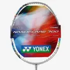 Yonex Nanoflare 700 Game Badminton Racket 4U 83g (Strung / Unstrung) Silver