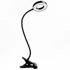 USB Clip On Desk Table Lamp Bedside Night Light Reading Led Eye Care Dimmable