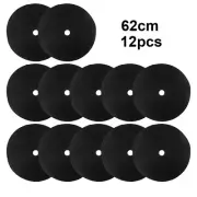 12pcs Tree Mulch Ring Fleece Grass Control Protector Mat cloth Non-woven fabric
