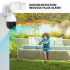 UK Plug Floodlight Security Camera Intelligent Tracking High Definition Monito