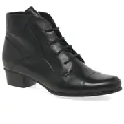 Regarde Le Ciel Stefany 123 Womens Victorian Ankle Boots Black Glove 7 Uk/40 Eu