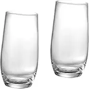 Set of 2 Unique Glasses Household Whiskey Glass Easy to Clean for Social Gatherings