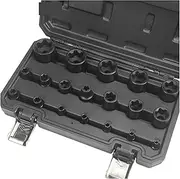 19Pcs Battery Pack Screw Removal Tool EP4-32，Compatible For Tesla Special Screw For Hexagonal Wrench Wide Edge E Type 6 Point Socket
