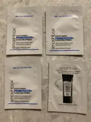 Set of 4 Smashbox Photo Finish Foil Packet Samples