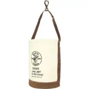 Klein Tools 305mm Swivel Snap Canvas Bucket with Leather Bottom - 5104S - USA