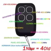 Multi Frequency Rolling Code Remote Control Genius Echo TX4 RC Amigo Kilo 433.92
