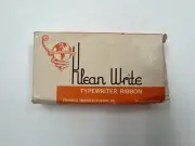 Vintage Klean Write Typewriter Ribbon Black & Red Medium Heavy Olympia Type Port