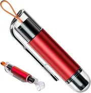 Car Safety Hammer Portable Mini Car Window Breaker Glass Breaker Emergency Escape Car Auto Safety Hammer Seat Belt Cutter Outdoor Emergency Life-Saving Escape Tool(Gules)