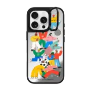 iPhone 16 Pro Mirror Ring Stand Case MagSafe Compatible Party People