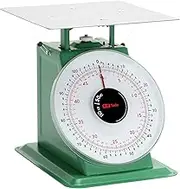 110-LBS Heavy Duty Portion-Control Mechanical Kitchen and Food Scale Industrial Dial Scale with Stainless Steel Platform