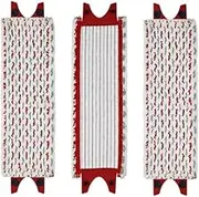 3PCS Replacement Microfibre Floor Mop Pads Cleaning Cloth Mop Cloth Compatible with Vileda Ultramat XL Mop Refill (Color : As Shown)