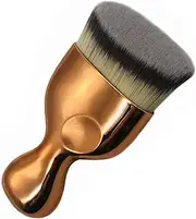 Flat Angle Foundation Brush High Density Face Body Kabuki Makeup Brush for Liquid Foundation Pressed Powder Cream Buffing Stippling Blending Concealer