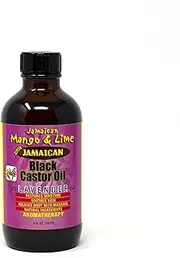 Jamaican Mango Black Castor Oil, Lavender, 4 Ounce
