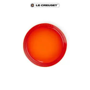 【Le Creuset】瓷器新采和風系列圓盤17cm(火焰橘)