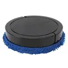 (Black)Floor Mopping Robot Low Noise Intelligent Avoid Obstacles Wet Dry Du HF
