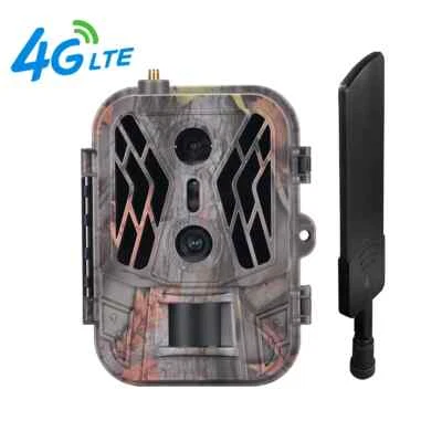 4G HD Live Show Night Vision Trap Game Cam Dual Lens Hunting Trail Camera
