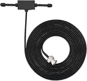 Car Scanner Radio Antenna, Scanner Adhesive Mount Antenna, 10ft Mobile Antenna for Car Amateur Radio Marine VHF Radio