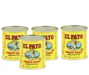 El Pato Mexican Hot Style Tomato Sauce, 7.75 oz ( Pack of 4 Cans )