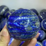 Lapis Lazuli Sphere - Natural Blue Gemstone Crystal Ball
