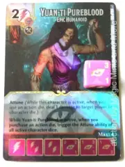 Tomb of Annihilation FOIL * YUAN-TI PUREBLOOD #132 super rare D&D Dice Masters
