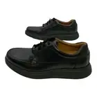 Clarks Unstructured Abode Ease Oxford Black Leather US Men's 8M