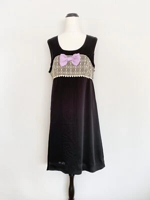 NWT $389 ALANNAH HILL silk You're Having An Affair Frock retro bow dress / sz 12
