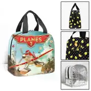 c414 Movie Planes Children Lunch Bags Kids School Insulated Lunch Bag Portable Cooler Tote Food tbd414