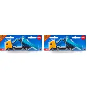2x Siku 1683 Volvo Truck w/ Hooklift & Crane Diecast 129mm Kids/Children Toy 3y+