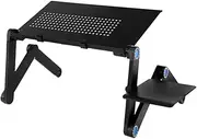 Adjustable Laptop Stand,Portable Foldable Laptop Stand Desk Table Tray for Sofa Bed Notebook Holder