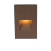 WAC LIGHTING WL-LED200-C-BZ STEP & WALL LIGHT 3000K BRONZE