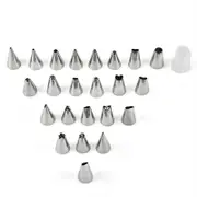 24pcs Icing Piping Nozzles Set Kit Pastry Tips DIY Cake Decorating Tool